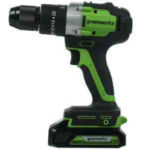 Дрель-шуруповерт GreenWorks GD24DD60K2 24V 5346969