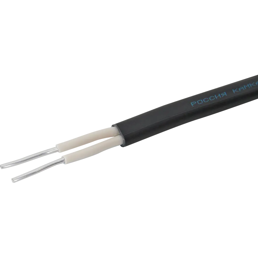 Кабель Камкабель АВВГ 2x4 мм 50 м ГОСТ цвет черный 82347508 STLM-2203963  - Вид №1