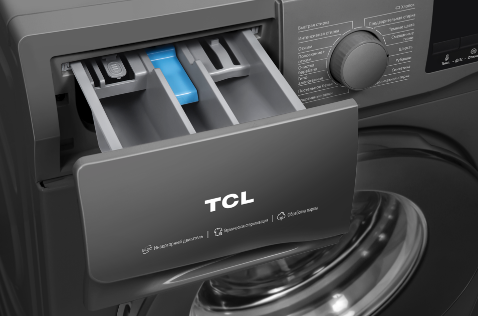 9292491 Стиральная машина TCL TWOF-606W10S1 серый STDN-0106626 - Вид №2