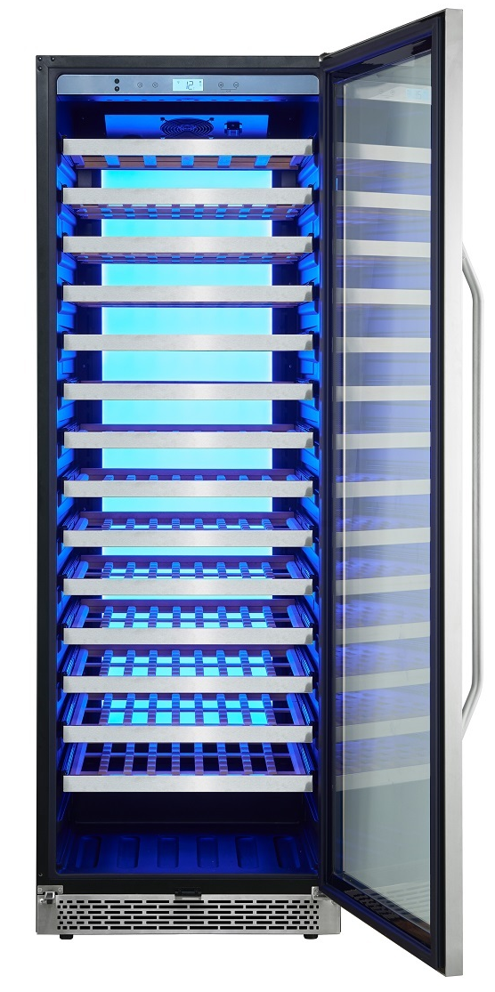 9189164 Винный шкаф Cavanova CV135-1TL серебристый STDN-0040358 - Вид №8