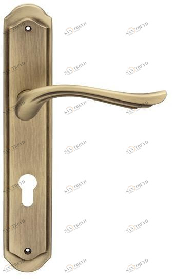 LINEA CALI' Латунная ручка на пластине Aria sun-id-1509608