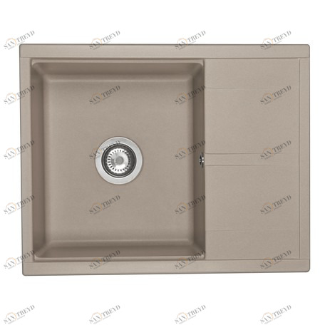 1A718632DE250 Мойка кухонная прямоугольная AQUATON ДЕЛИЯ