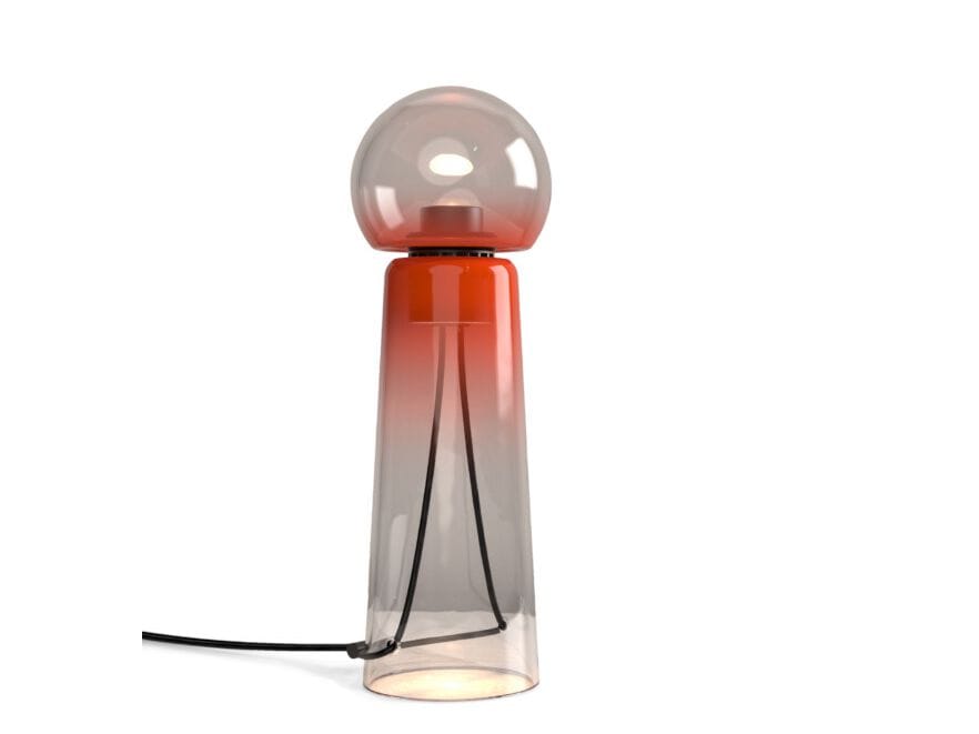 Настольная лампа из дутого стекла с диммером Darmes Gigi ARCH-00001619