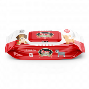 ПР0046990 Влажные салфетки Pet Wipe для животных, 80шт Dono