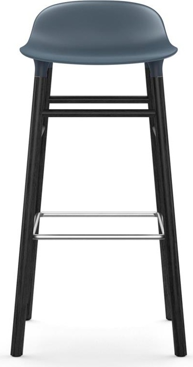 603221 Барный стул 75 cm Black Blue Normann Copenhagen Form - Вид №1