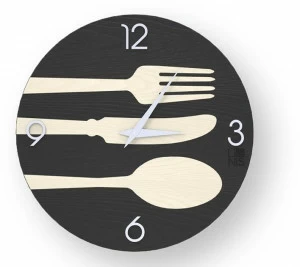 LIGNIS® Настенные часы из инкрустированного дерева Dolcevita objects 10.067 / 10.145