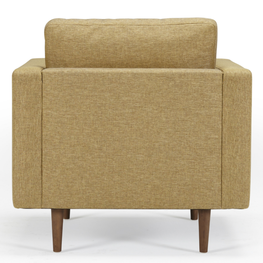 Кресло Otto, дуб/орех, песочное Kragelund 37401248241 - Вид №4