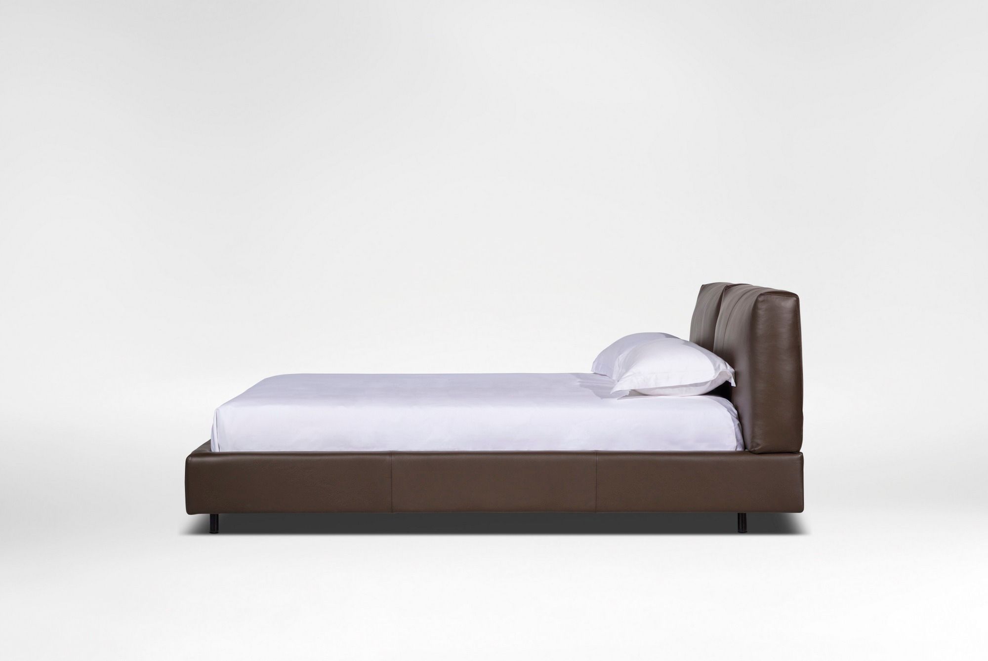 Регулируемая по высоте кожаная кровать с мягким изголовьем CAMERICH Nature ARCH-00054727 - Вид №1