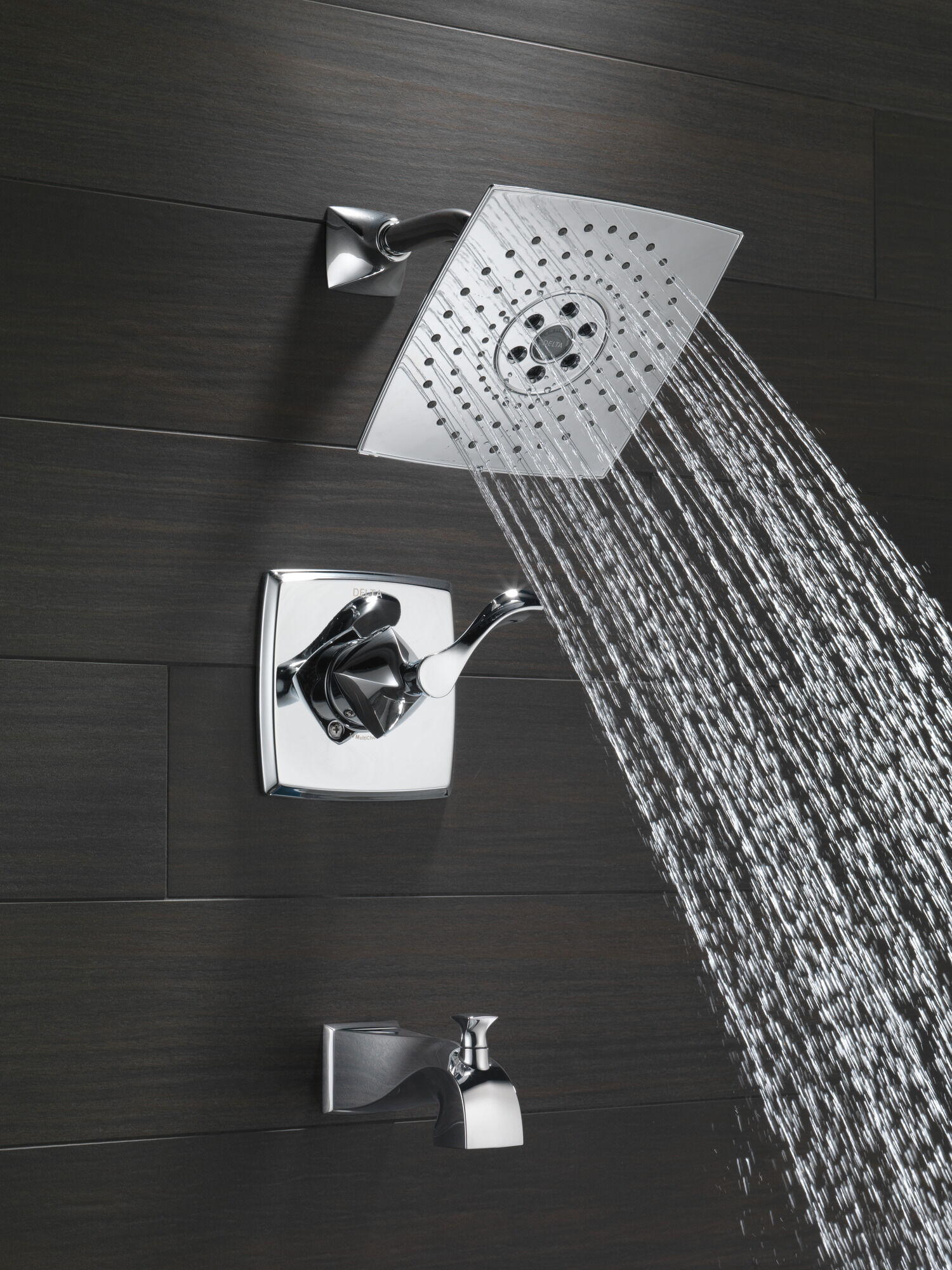 144741 Для ванны и душа Monitor® серии 14 Delta Faucet Everly Хром  - Вид №7