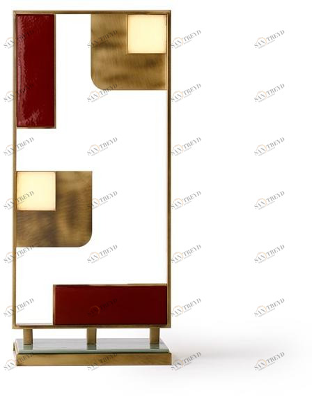 MARIONI Настольная лампа из латуни Sunset 02911