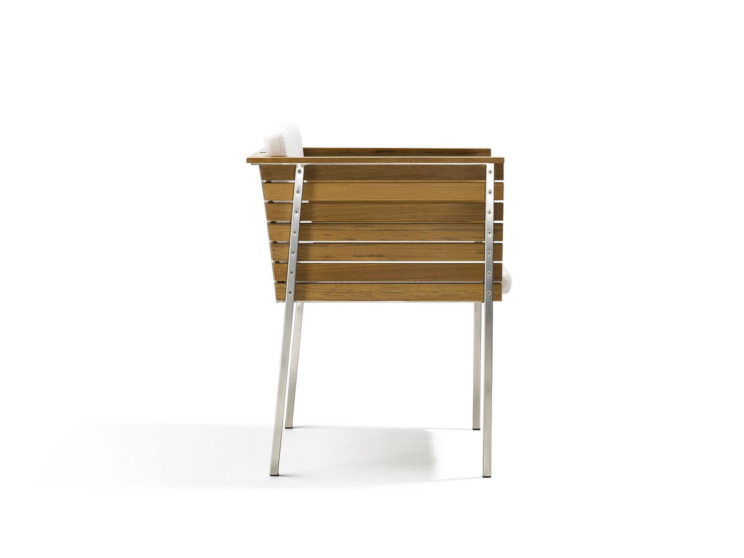 Садовое кресло из тикового дерева с подлокотниками Skargaarden Häringe ARCH-00152221 - Вид №16