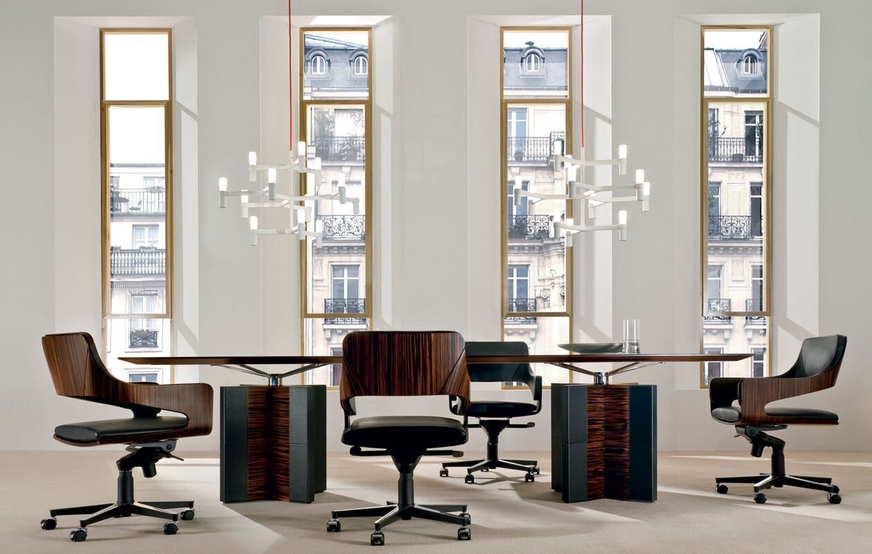 Прямоугольный стол для совещаний i 4 Mariani De_Symetria ARCH-00052258 - Вид №3