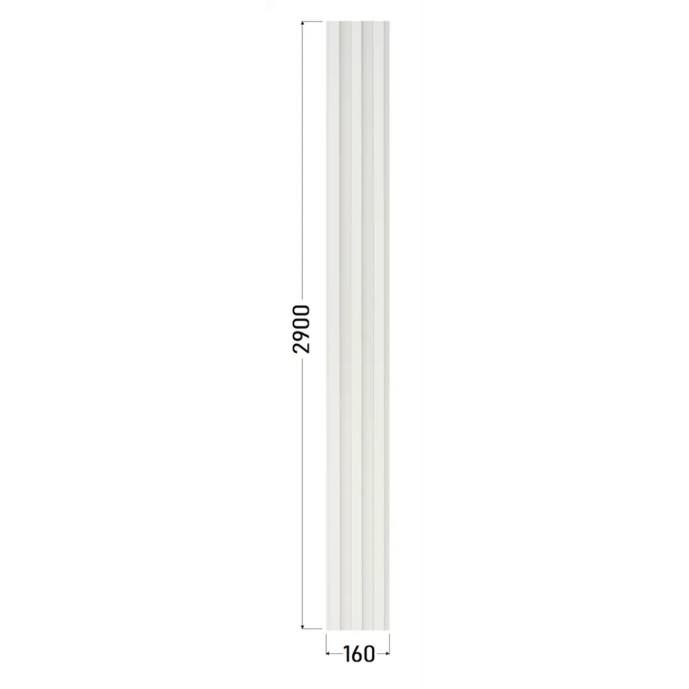 DEKOR PANEL Панель ПВХ Рейка в оттенке кашемир для стильной отделки 85486273 STLM-0063130 - Вид №6