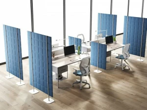 CUF Milano Отдельностоящая звукопоглощающая перегородка для офиса Tetrix