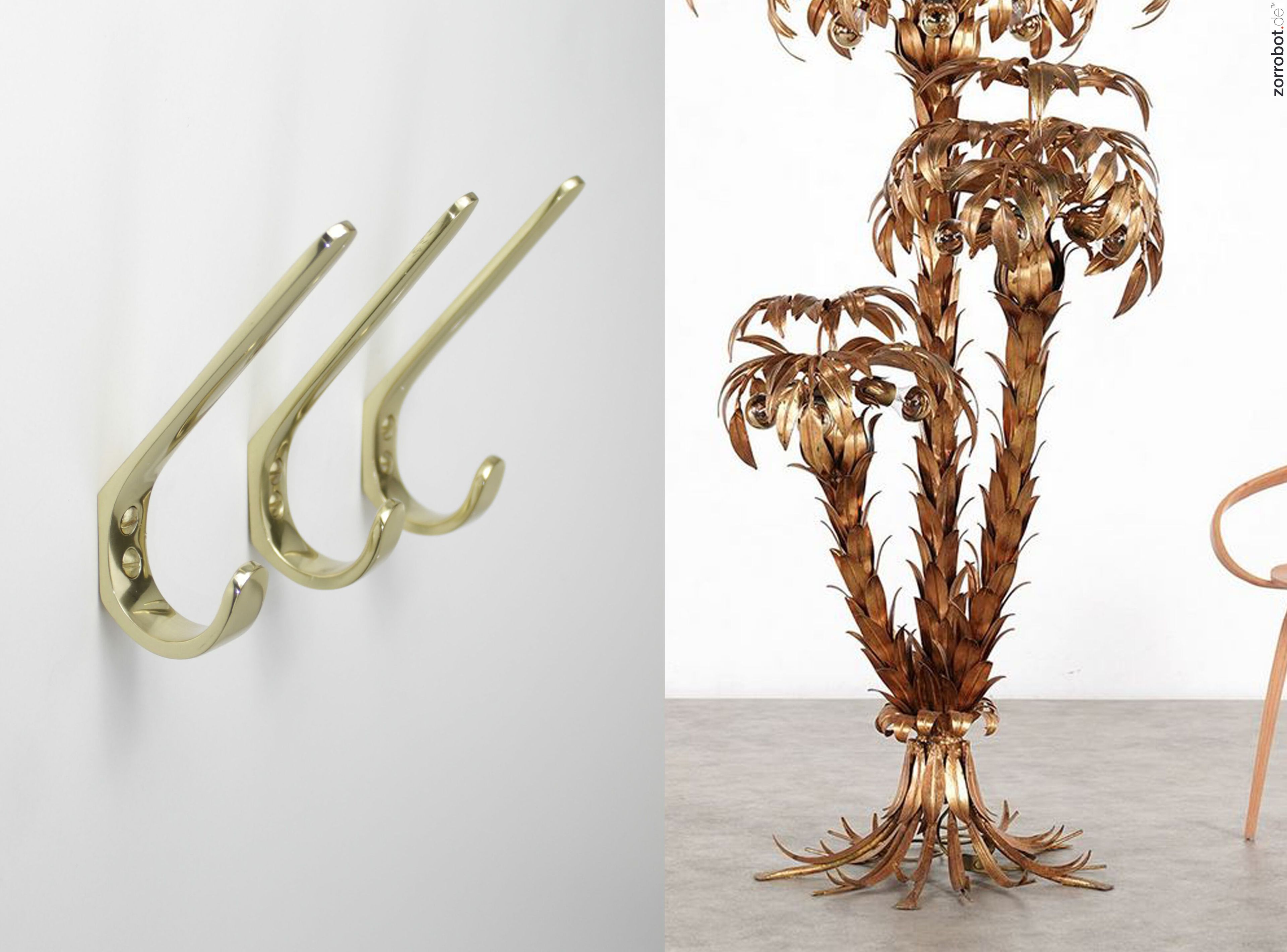 Латунный настенный крючок для шляп Iserlohner Haken GELDERMANN ARCH-00004886 - Вид №1