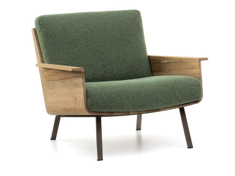 Открытый стул с подлокотниками Minotti Daiki Outdoor ARCH-00040876