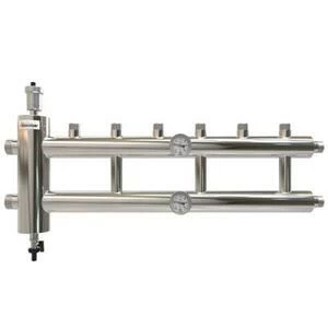 Купить Распределительный коллектор с гидрострелкой 85 кВт, 3+1 контур