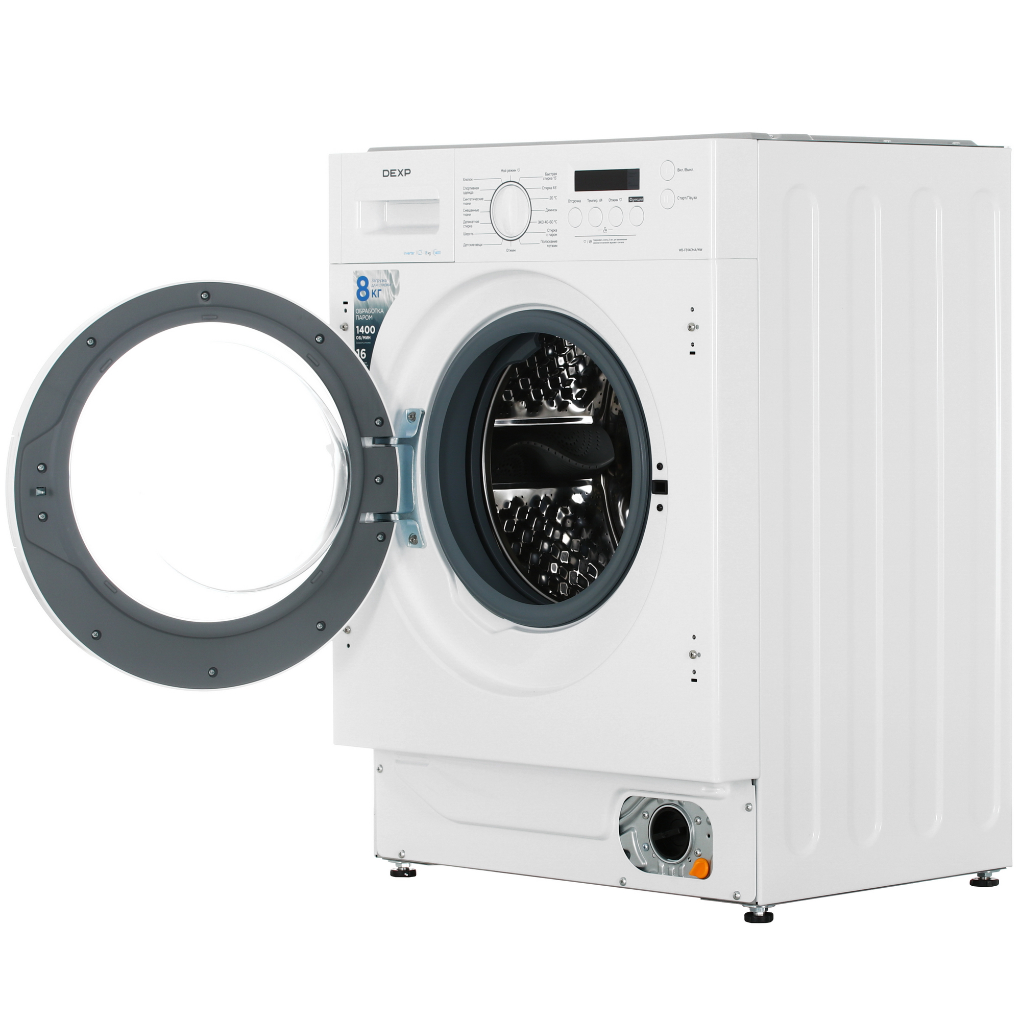 5474275 Встраиваемая стиральная машина DEXP WB-F814DMA/WW STDN-0108707 - Вид №6