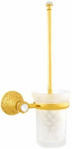 Bronces Mestre Ершик для унитаза из латуни с кристаллами swarovski® Dragon