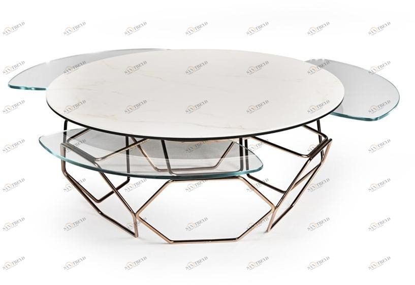 NAOS Раздвижной керамический журнальный столик sun-id-1346936