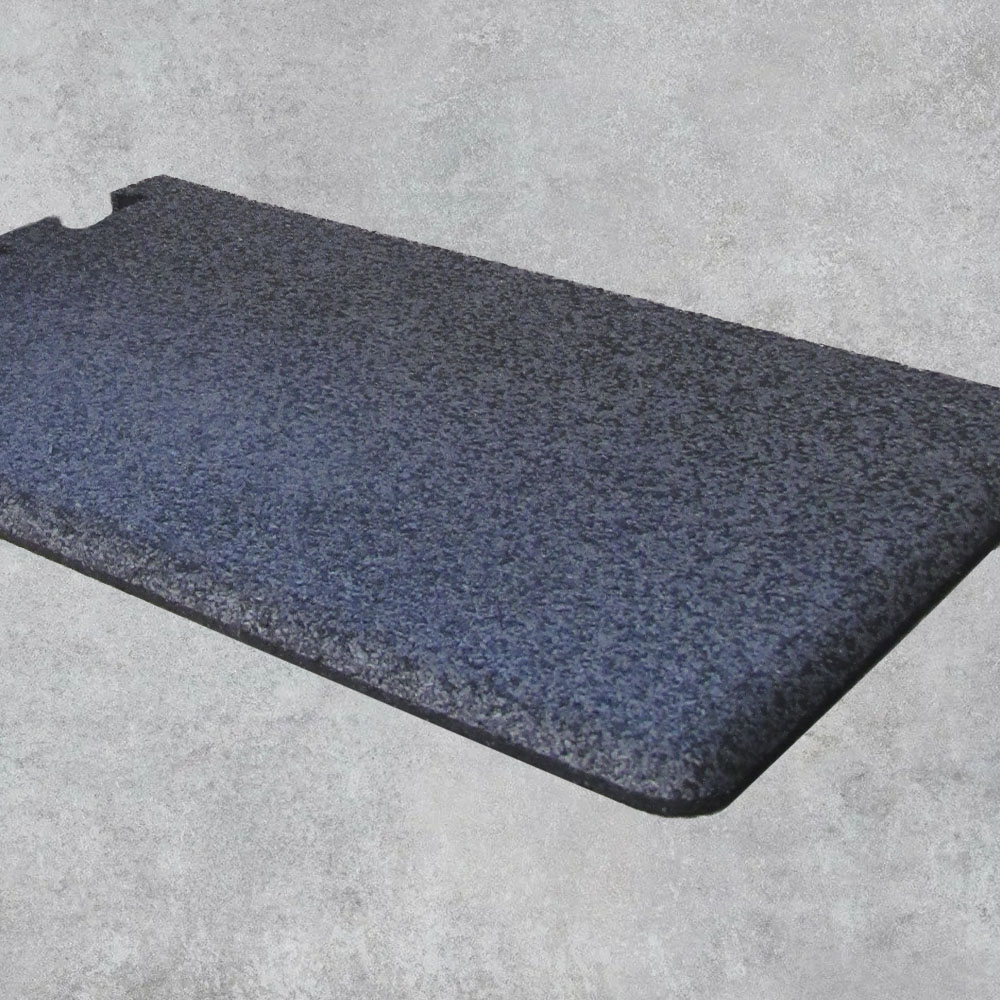 Накладки на ступеньки серые . Резиновое покрытие ЭКОПРОФИТ НССер003 - Вид №1