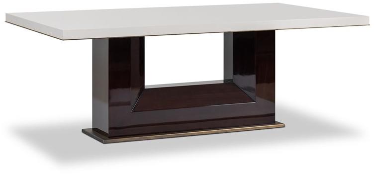 Stylish Club Лакированный прямоугольный обеденный стол из дерева Fortune Scf.f11 - Вид №1