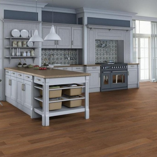 Виниловый ламинат Tarkett New Age Exotic Дуб с брашью (Текстурированная) 914,4х152,4/101,6 мм 1000901201 - Вид №4