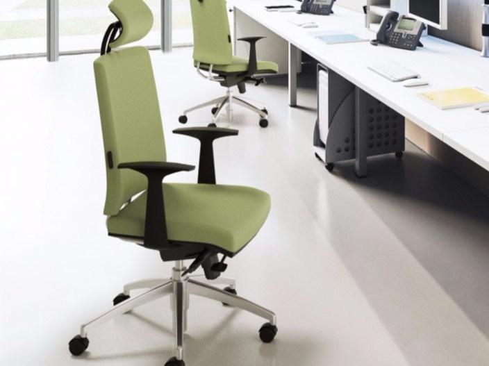 Ares Line Кресло исполнительное вращающееся с 5 спицами на колесиках Zero7 family sun-id-1451768 - Вид №1