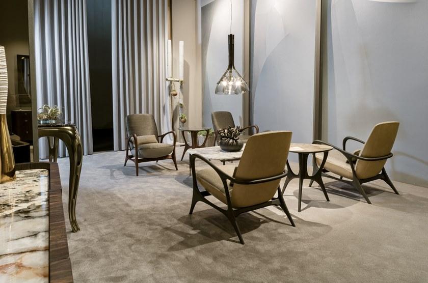 Bellotti Ezio Кресло из ткани с подлокотниками Gea 2019-20 - Вид №1