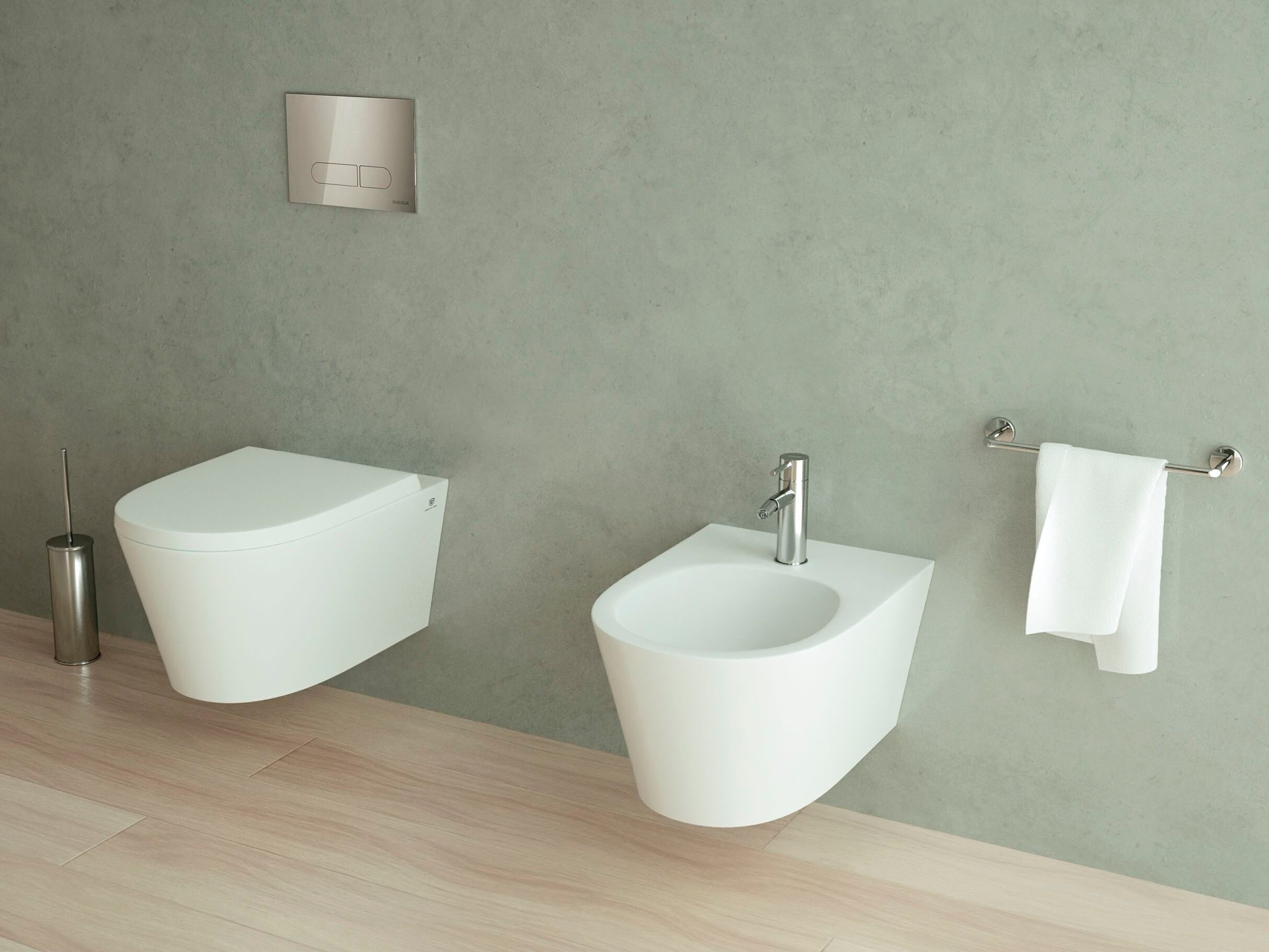 Однорычажный смеситель для биде с поворотным горлышком GUGLIELMI RUBINETTERIE Sprint One ARCH-00058991 - Вид №1