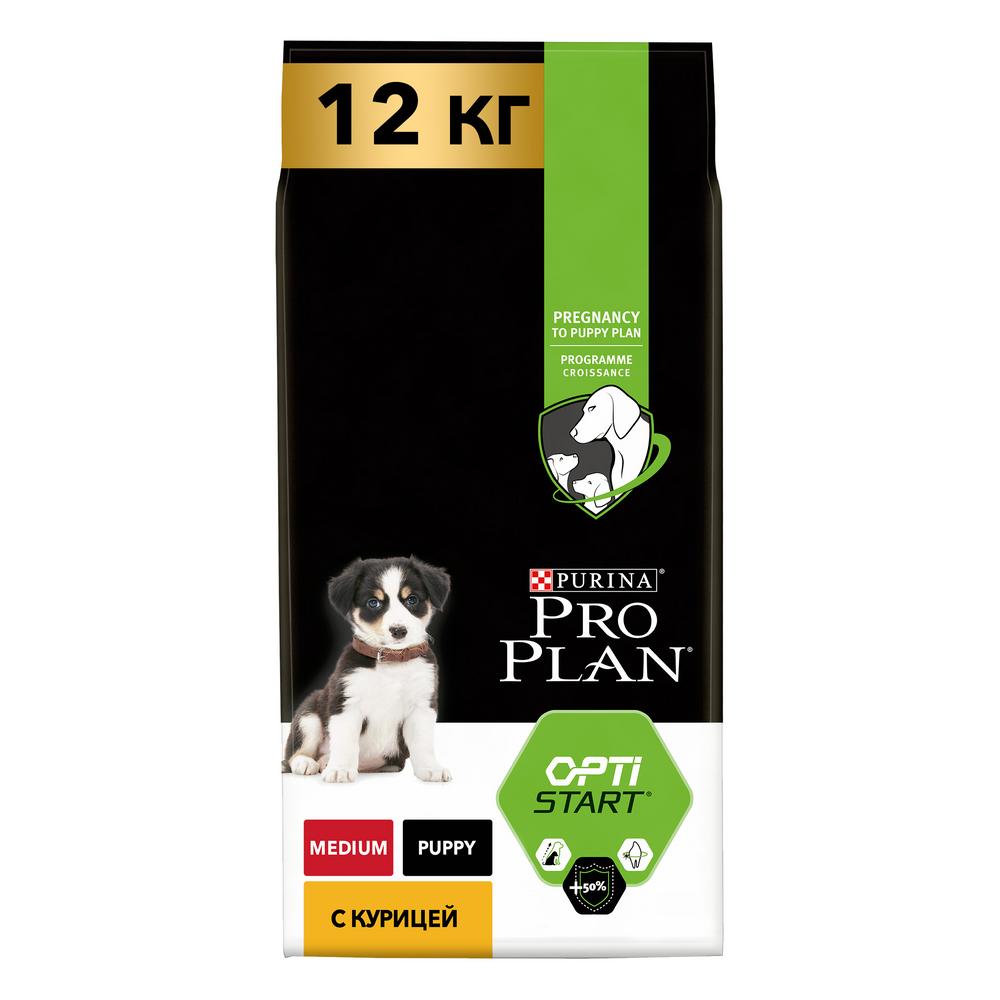 ПР0059706 Корм для щенков для средних пород, курица сух. 12кг Pro Plan  - Вид №7