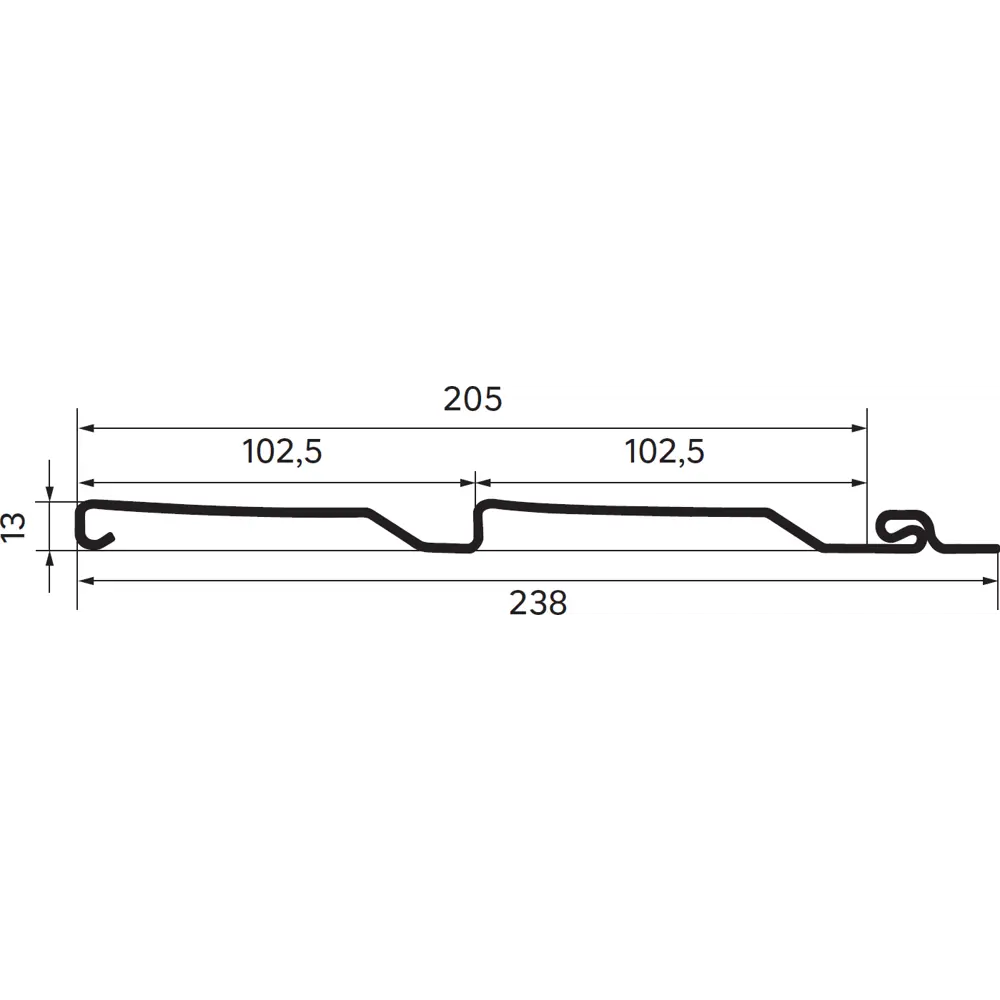 87936727 Сайдинг виниловый Artens корабельный брус 3 м серый 0.615 м² STLM-1335318  - Вид №2