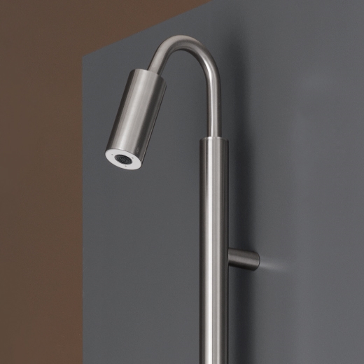 Свободно стоящий прогрессивный набор смеситель с коническим дождевой струей и крепежной скобой H. 2210 мм  GRA25 CEADESIGN  - Вид №2