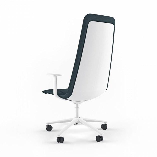 Alias Кресло вращающееся с подлокотниками с высокой спинкой Slim sun-id-1393361 - Вид №1