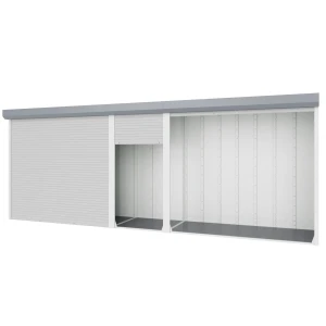 Шкаф роллетный RCAB STG 1500х5250х1200 (две рольставни шириной 1850мм,одна рольставня шириной 1550мм