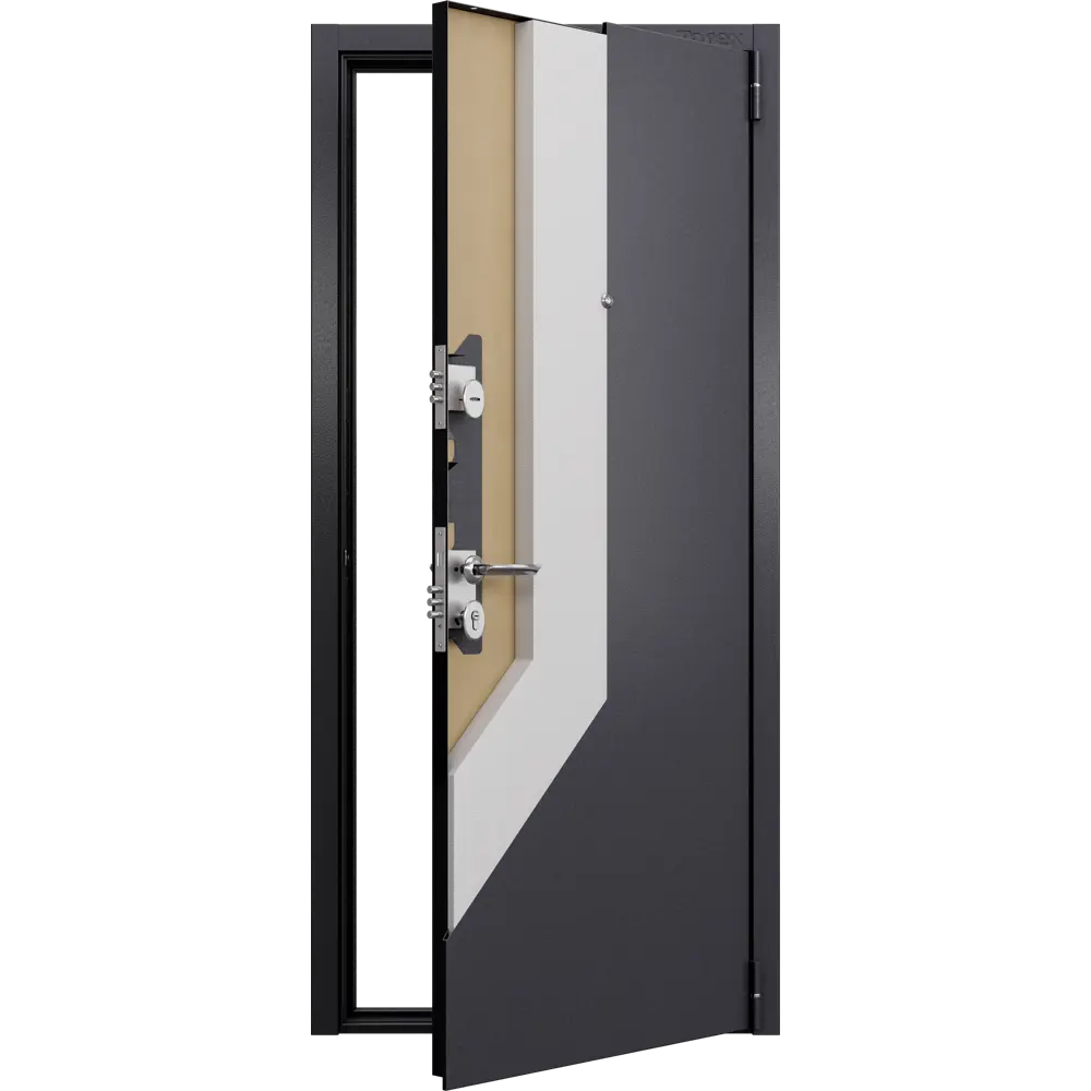 Дверь входная металлическая Альта 86x205 см правая белое дерево TOREX STLM-2145068 - Вид №15