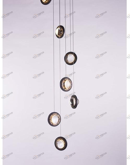 Karice Lighting Светодиодный подвесной светильник из латуни Da vinci sun-id-1467510