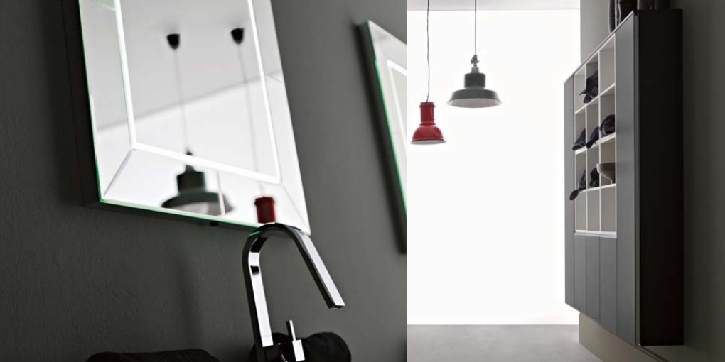 Зеркало для ванной S224 Arbi BISÈ 70 Зеркала - Вид №1