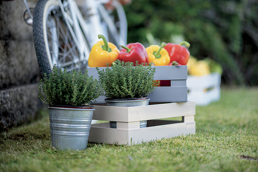 169900177 Ящик для хранения tidy&store,15,3x11,2x7 см, серый Guzzini  - Вид №2