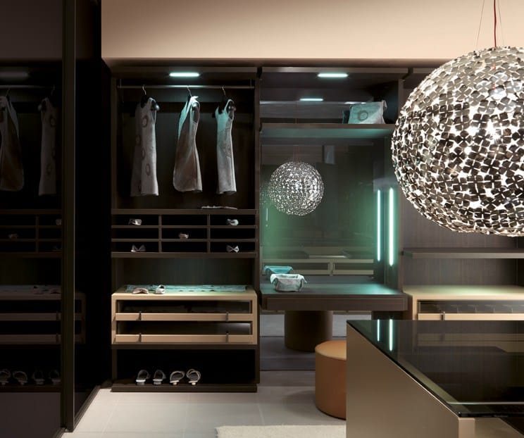 Деревянная гардеробная MisuraEmme MILLIMETRICA ARCH-00010157 - Вид №1