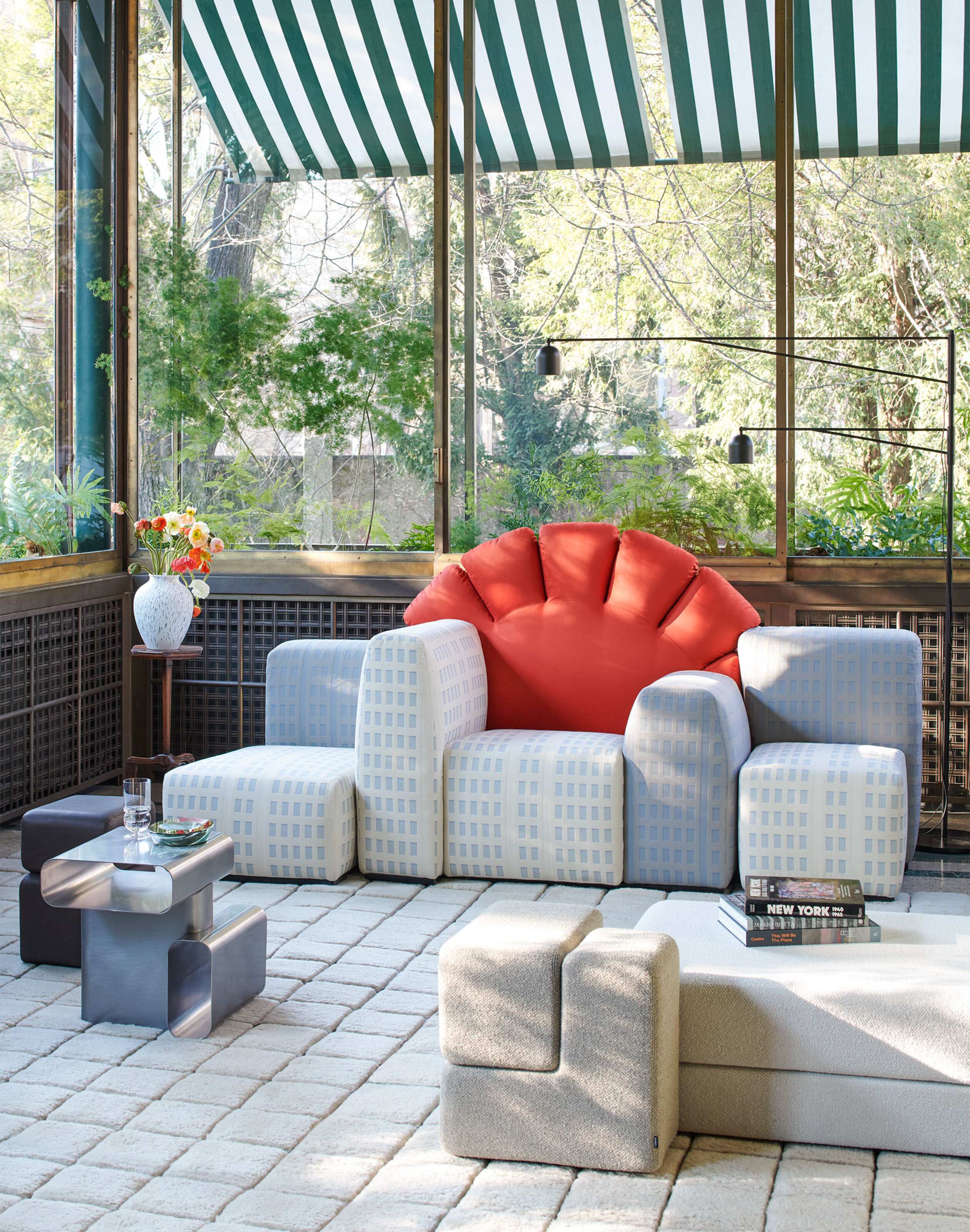 Журнальный столик из нержавеющей стали CASSINA Soft Corners ARCH-00129132 - Вид №9