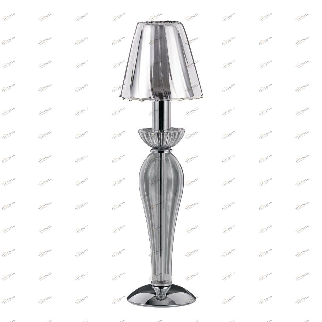 Настольная лампа дизайнерская Didnt Event TL1 IDEAL LUX ИНТЕРЬЕРНЫЕ 080739 Серебро;серый 