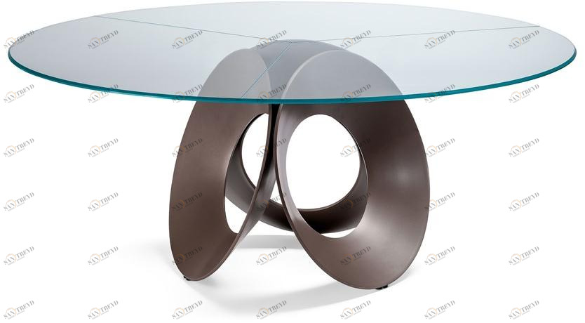 Arketipo Круглый стеклянный стол sun-id-1477036
