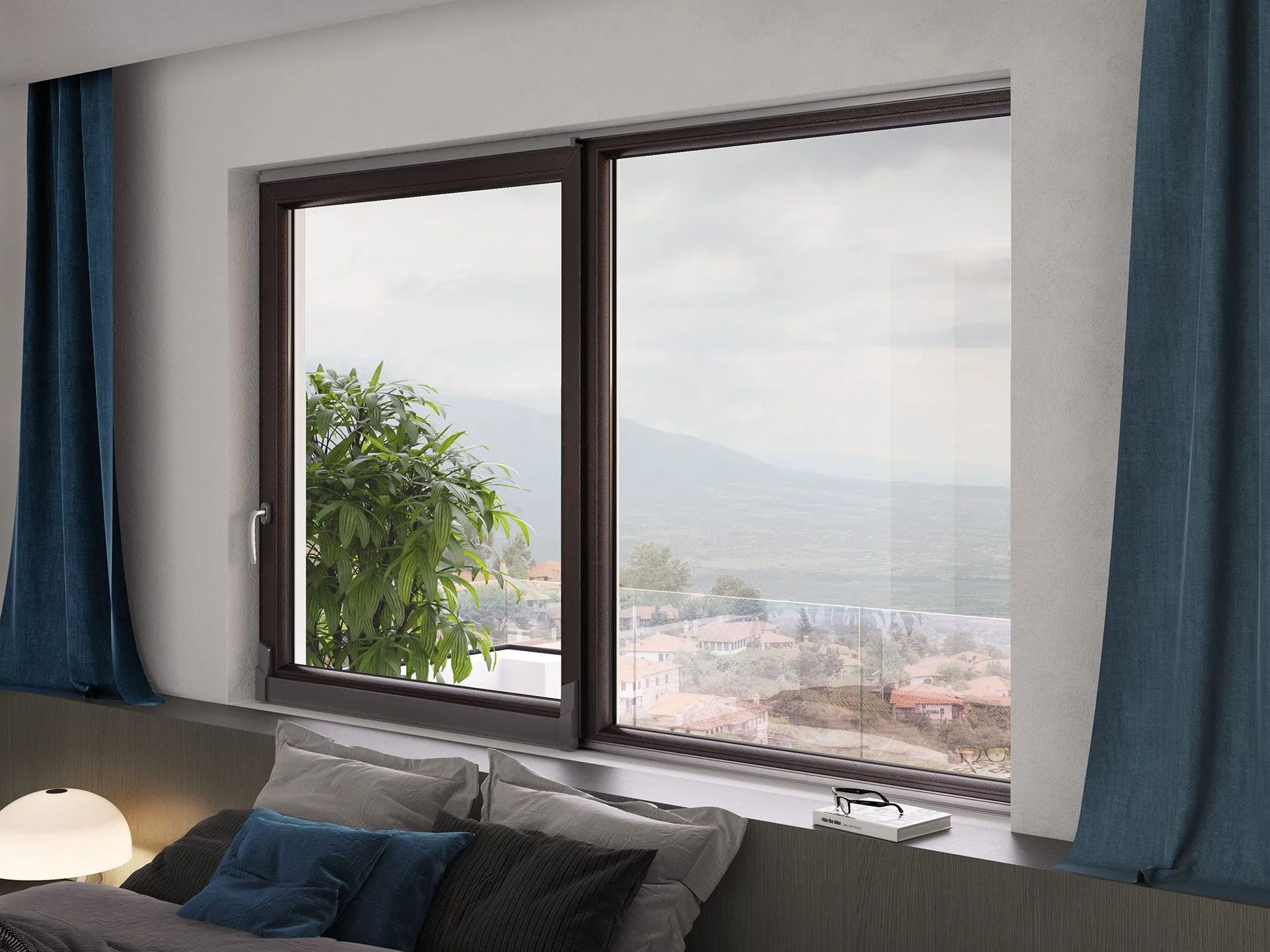 Раздвижные окна из ПВХ D&V Serramenti PAS ARCH-00103277 - Вид №1