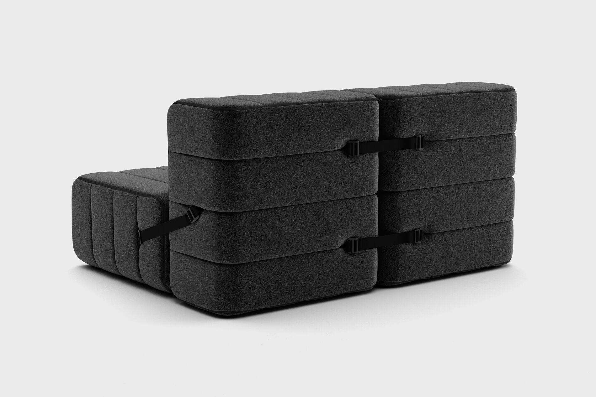 2-местный модульный тканевый диван AMBIVALENZ Curt ARCH-00047021 - Вид №35