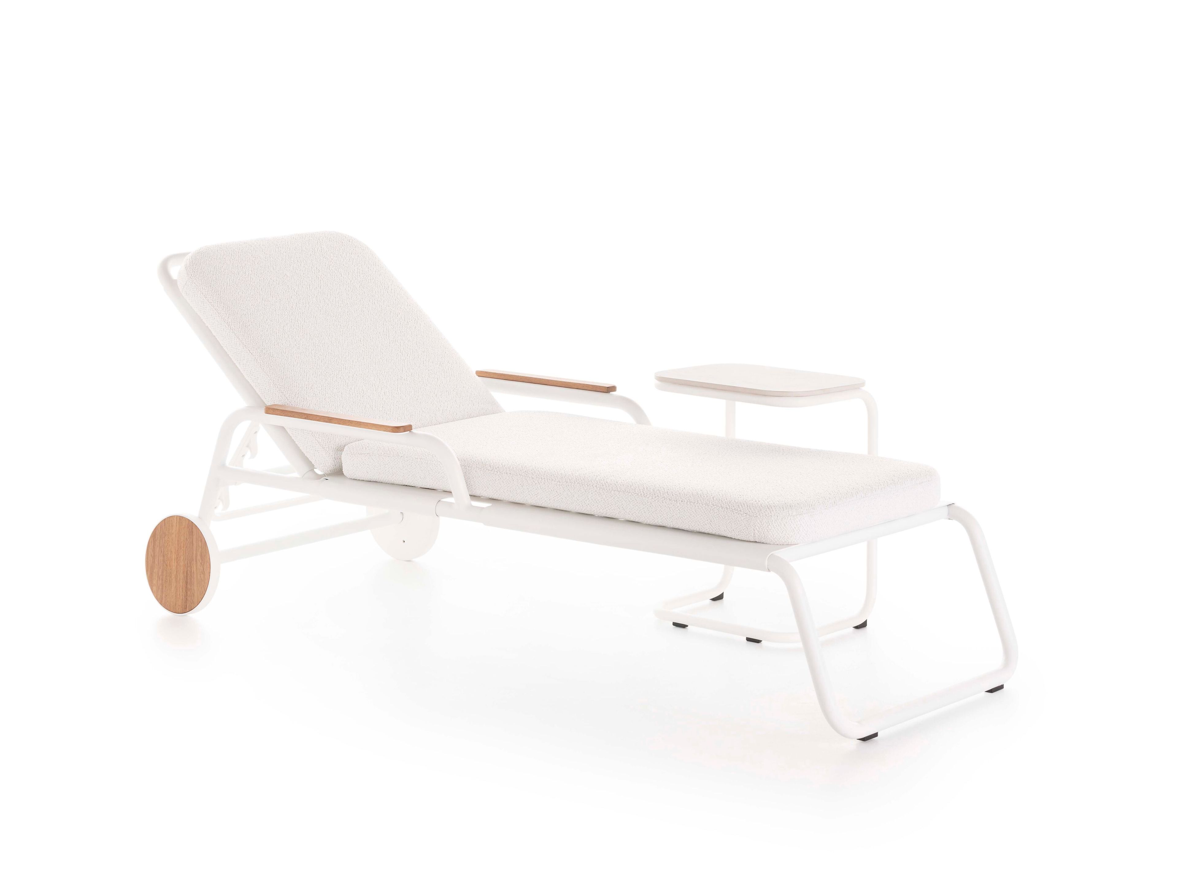 Тканевая откидная Садовая кровать с подлокотниками GANDIABLASCO ARCH-00119111