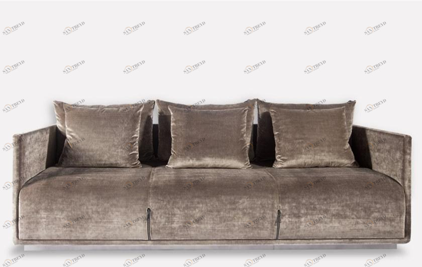 MORADA Бархатный диван Lampo Lampo som