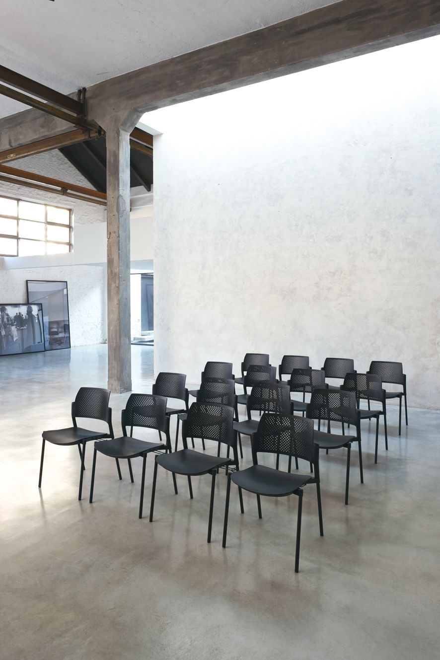 Полипропиленовый стул с открытой спинкой Kastel Kyos ARCH-00089721 - Вид №2