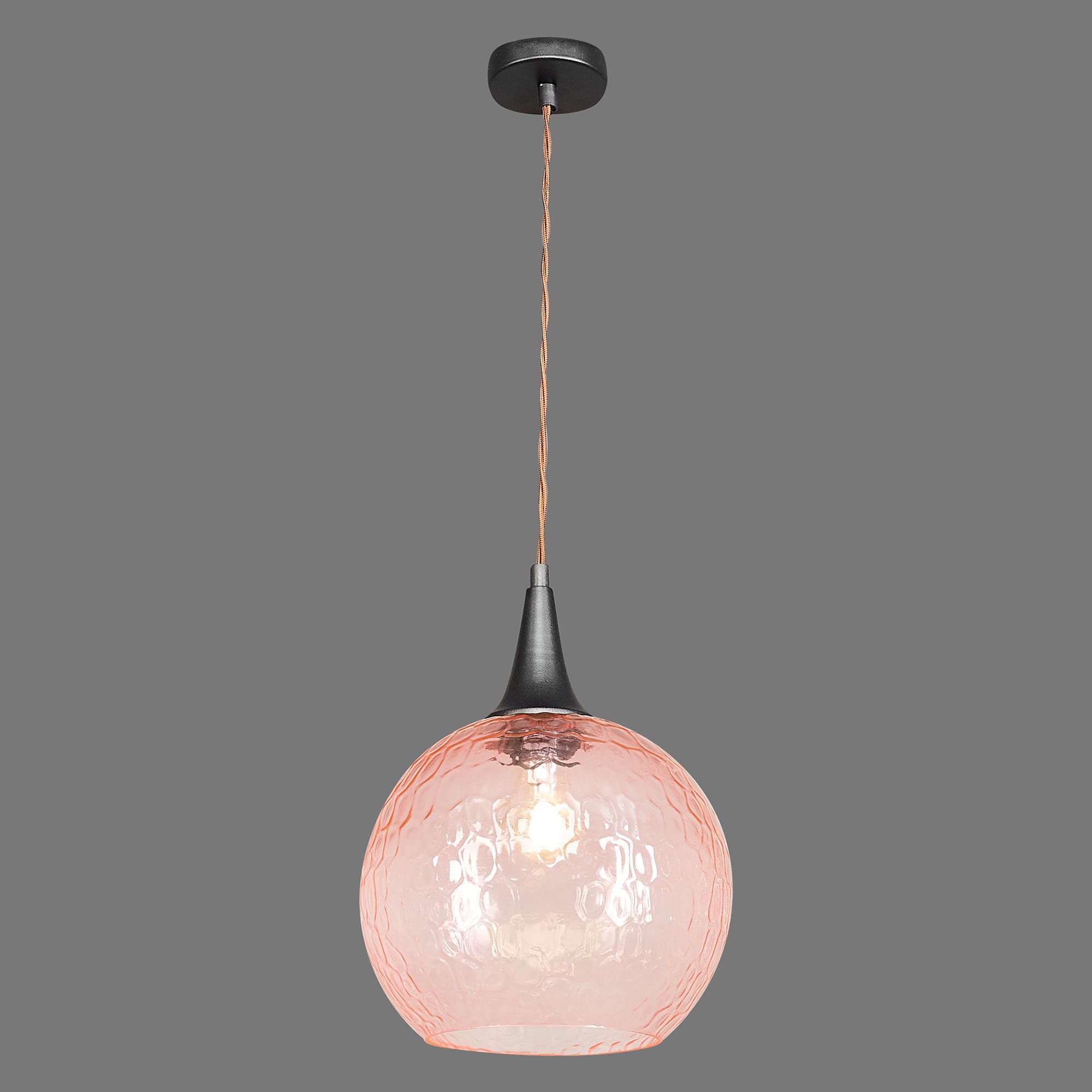 82289477 Светильник подвесной «» 1 лампа 5 м² цвет розовый Винтаж Santreyd  - Вид №2