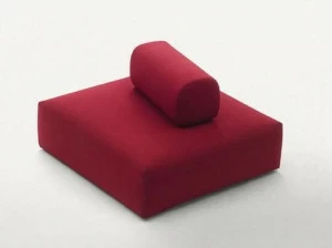 Paola Lenti Пуф из квадратной ткани с обивкой Ribbon